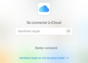 iCloud에 연결하십시오