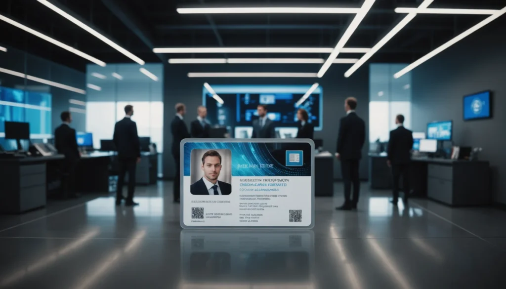 carte d'identité d'une entreprise