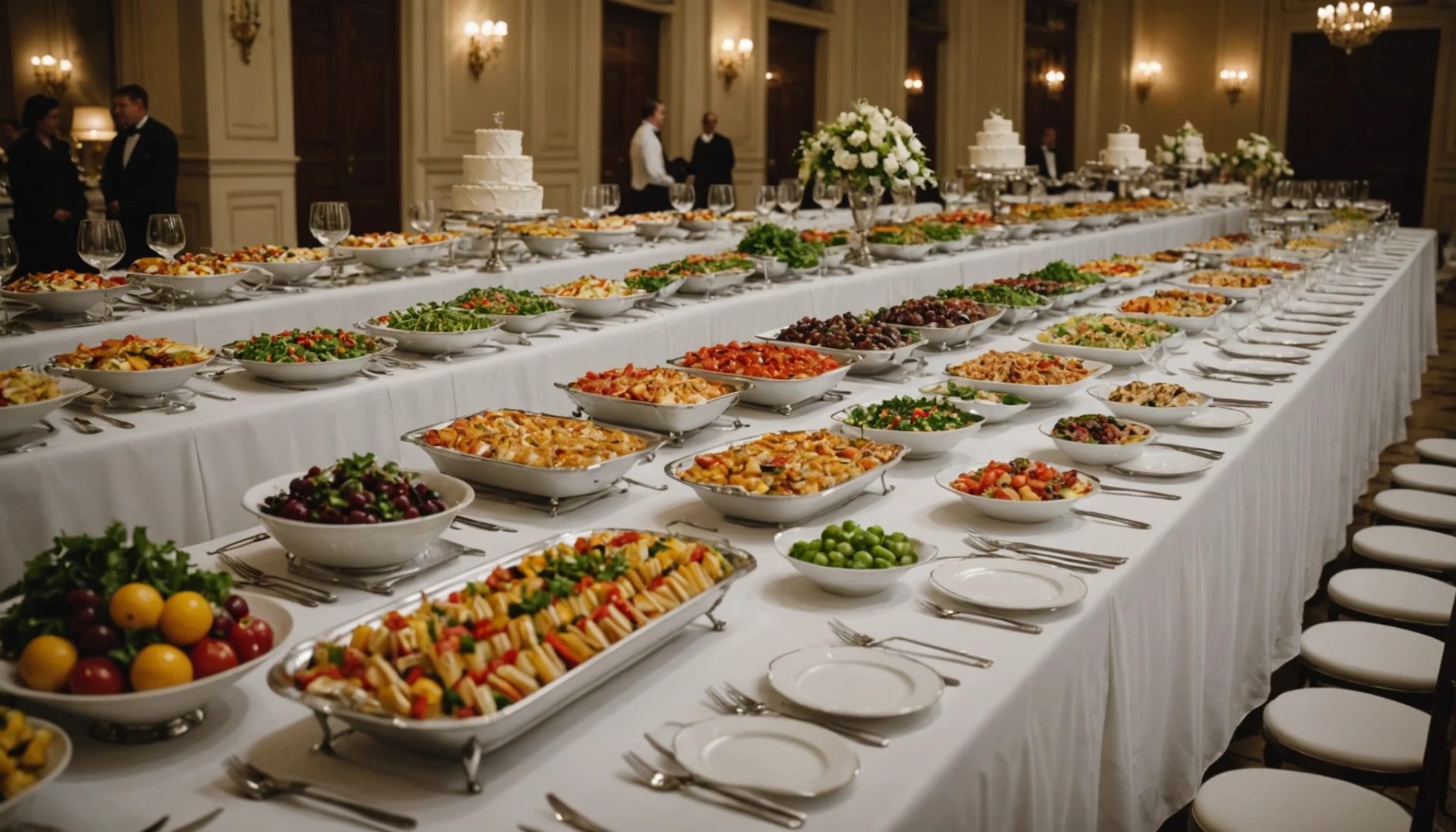 Prix buffet froid pour 40 personnes : options et tarifs détaillés