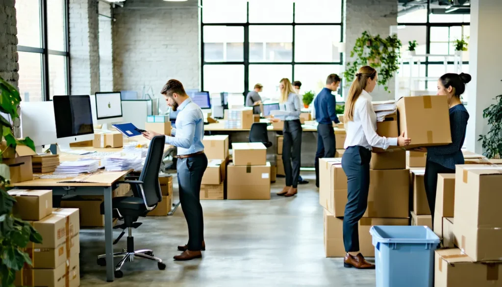 debarras bureau commercial