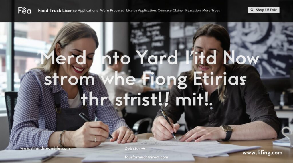 comment en va obtenir licence de food truck