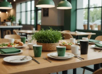 vaisselle compostable