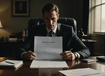 faire un faux contrat de travail risque