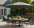 comment fixer un parasol