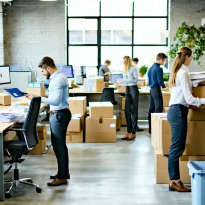 debarras bureau commercial