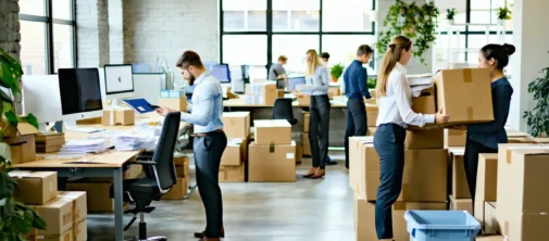 debarras bureau commercial