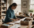 travailler à domicile emballage