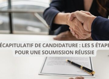 récapitulatif candidature 2